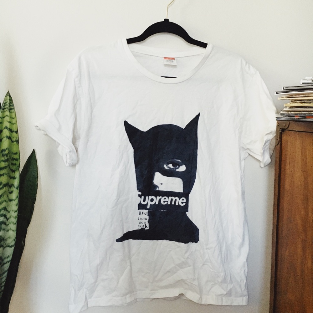 Supreme Catwoman Box Logo Tee